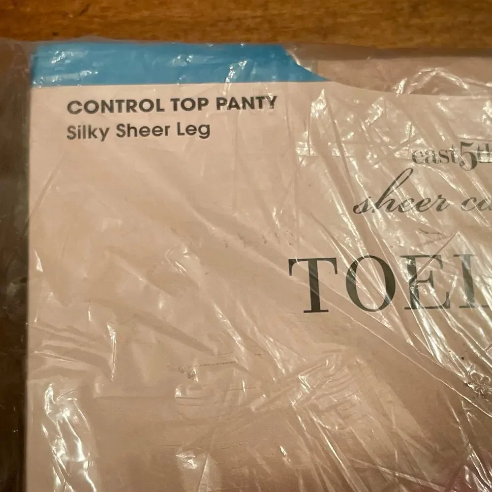 J.C. Penney East 5th Panty Hose Sheer‎ Caress Toeless Silky Sheer 3-Piece Set